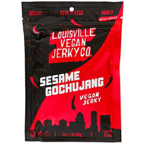 Louisville Vegan Jerky - Limited Edition Sesame Gochujang, Red Chili P...