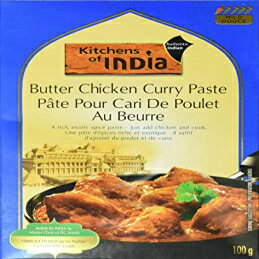 インドのキッチンペースト バターチキンカレー 3.5オンス 1パック（6カウント） Kitchens of India Paste, Butter Chicken Curry, 3.5-Ounces, Pack of 1 (6 count)