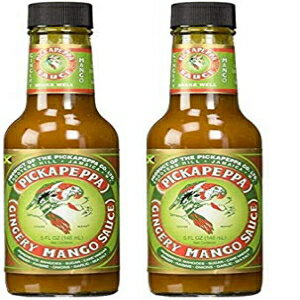 ピカパッパ ジンジャーマンゴーソース 5オンス (2パック) Pickapeppa Gingery Mango Sauce 5 oz ( 2 pack)