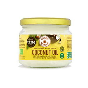 Coconut Merchant オーガニック ココナッツ オイル 10.1 オンス | エクストラバージン、生、コールドプレス、未精製 | 倫理的に調達、ビーガン、ケトジェニック、100% 天然 | 髪、肌、料理用 10.1オンス Coconut Merchant Organic Coconut Oil 10.1