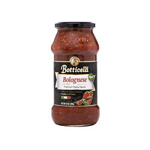 楽天Glomarketボッティチェッリ ビーガンボロネーゼプレミアムパスタソース。大豆と天然成分を少量ずつ使用したイタリア製のおいしい自家製レッドソース。（24オンス/680g） Botticelli Vegan Bolognese Premium Pasta Sauce. Delicious Homemade Style Red Sauce Made in