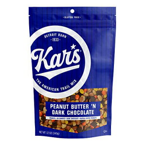 Kar's Nuts Peanut Butter 'N Dark Chocolate Trail Mix Snacks - 12 oz Resealable Pouch