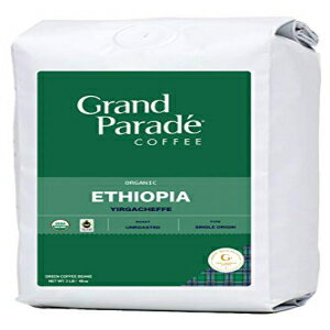 3 ポンドの未焙煎生コーヒー豆 - オーガニック エチオピア イルガチェフェ グレード 1 (自然プロセス) シングルオリジン - 在来品種の高地特産アラビカ種 - 直接取引 - 新鮮な作物 3 LB Unroasted Green Coffee Beans - Organic Ethiopia Yirgach