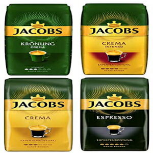 Jacobs Variety Pack Whole Bean Coffee 1000 Gram / 35.2 Ounce (Pack of 4)