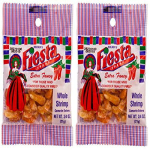 Bolner's Fiesta GNXg t@V[ z[ Vv (Camaron Entero)A3/4 IX pPbg - 2 pbN Bolner's Fiesta Extra Fancy Whole Shrimp (Camaron Entero), 3/4 Ounce Packet - Pack of 2