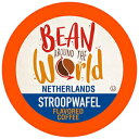 Bean Around The World t[o[R[q[ 2.0 L[O K Jbv u[Ή Xg[vbt 40 JEg (1 pbN) Bean Around The World Flavored Coffee Compatible With 2.0 Keurig K Cup Brewers, Stroopwafel, 40 Count