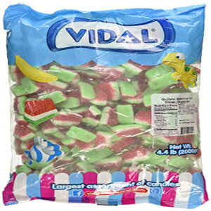 VIDAL CANDIES USA Gummi Watermelon Slice4.4ݥ VIDAL CANDIES USA Gummi Watermelon Slice, 4.4 Pound