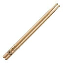 Vater 3A ウッドチップ ヒッコリー ドラムスティック ペア Vater 3A Wood Tip Hickory Drum Sticks, Pair