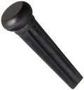 GraphTech PP300000 TUSQ Presentation Style Bridge Pin with No Inlay, Black