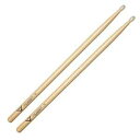Vater 5A ナイロンチップ ヒッコリー ドラムスティック、ペア Vater 5A Nylon Tip Hickory Drum Sticks, Pair