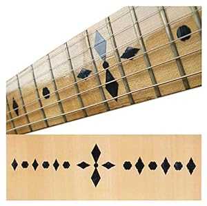 Inlaystickers Jockomo Checker/Black Pearl Guitar Inlay Sticker