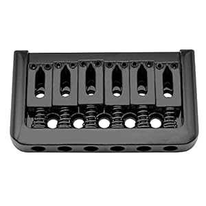 Glomarket㤨Musiclily 52.5mm Fixed Hardtail Bridge Non-tremolo Electric Guitar Bridge for 6 String Fender Strat Stratocaster Tele Telecaster Guitar Replacement, BlackפβǤʤ4,239ߤˤʤޤ