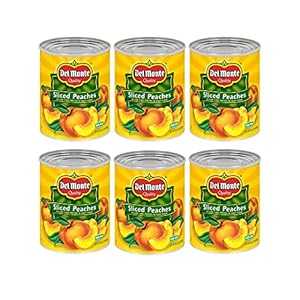 Del Monte Canned Sliced Yellow Cling Peaches in Heavy Syrup, 29 Ounce (Pack of 6) Del Monte Canned Sliced Yellow Cling Peaches in Heavy Syrup, 29 Ounce (Pack of 6)