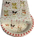 Molly & Rex Valentine Dog's Napkins & Plates