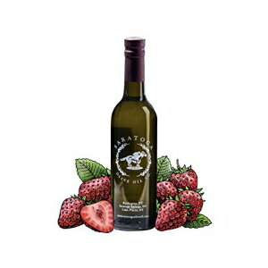 サラトガオリーブオイルカンパニーストロベリーダークバルサミコ酢375ml（12.7oz） Saratoga Olive Oil Co. Saratoga Olive Oil Company Strawberry Dark Balsamic Vinegar 375ml (12.7oz)