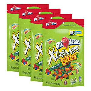 楽天GlomarketAirHeads Xtremes Bites、レインボーベリー、パーティー、30.4オンス スタンドアップバッグ （4個パック） AirHeads Xtremes Bites, Rainbow Berry, Party, 30.4 OZ Stand Up Bag （Pack of 4）