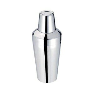 Whopper Stainless Steel No Leaks Cocktail Shaker Stainless Steel Cocktail Shaker, 3-Piece Set Silver Color 500 ML (17 oz)