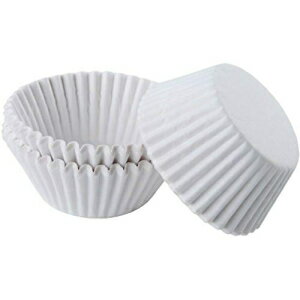 Taimler Baking Cups Paper White Cupcake Liners Muffin Cake Mould Pack of 100