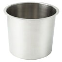 Crestware 2-Quart Stainless Steel Bain Marie, Large, Silver