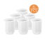 Goldblue 6Pcs 100ml Silicone Measuring Cups DIY Resin Glue Tools Cup for Making Handmade Craft Nonstick Silicone Mixing Cup