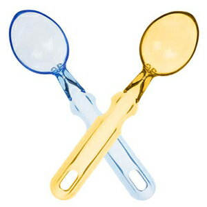 OFXDD Medium Ice Cream Scooper - Pack of 2 - Perfect Paddle for Icecream - Commercial Big Spoon for Icecream Dishwasher Safe - Tablespoon for Chef With Grip