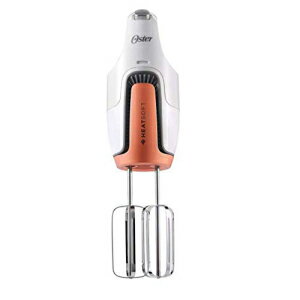 Oster HEATSOFT Hand Mixer, 11.06 x 10.59 x 4.72 inches, Rose Gold