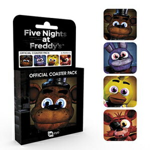 楽天GlomarketGB Eye Limited GB Eye LTD, Five Nights at Freddys, Characters, Coaster Pack, Cork Various, 9.5 x 10 x 9.5 cm