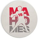 Hat Shark Ceramic Stone Coaster Coasters Set of Four - Football Sports Athletic Player (Mahomes #15)