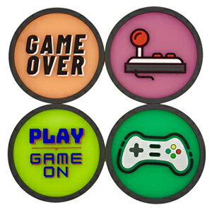 Play Avery - 3D Glow in The Dark Gaming Drinks Coasters, Set of 4 Coasters, Cool Gaming Setup, Perfect Room Accessories, Gaming Lights, Great Gamer Gifts, Gaming Stuff