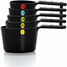 Black, Measuing Cups, OXO Good Grips 6- Piece Plastic Measuring Cups