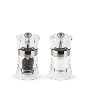 vW[IXDUO5.5C`ANA\gAhybp[~Zbg Peugeot Oslo DUO 5.5 inch, Clear Salt and Pepper Mill Set