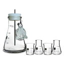 H팤tXRJNeVF[J[Zbg Periodic Tableware Laboratory Flask Cocktail Shaker Set