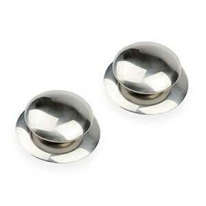 ステンレス製交換ノブ ポットノブ 蓋ノブ パンノブ ガラス蓋ノブ（2個セット） OFXDD Stainless steel replacement knob, pot knob, lid knob, pan knob, glass lid knob (set of 2)