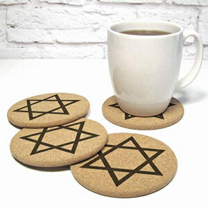 ӥǤ4åȥե 8 Track Romeo Jewish Star of David 4 Coaster Set Judaica Gift