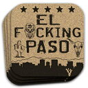 エルパソテキサスTXお土産4pcコースターギフトセット 8 Track Romeo El Paso Texas TX Souvenir 4pc Coaster Gift Set