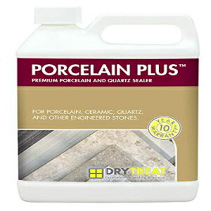 DRY-TREAT Porcelain Plus - Premium Porcelain Floor Cleaner and Quartz Sealer - Impregnating Sealer - 110600-1 Quart