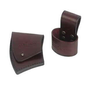 トゥールボンハチェットシースヴィンテージレザー アックスベルトループホルダー付き Tourbon Hatchet Sheath Vintage Leather with Axe Belt Loop Holder