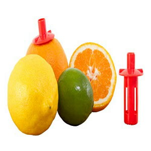 Kitchen + Home Citrus Tap – Portable Lemon Lime Juicer , Orange Citrus Spout and Jalapeño Corer – 3 Pack