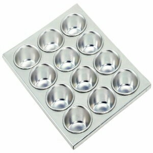 クレストウェア12カップアルミマフィンパン Crestware 12 Cup Aluminum Muffin Pan