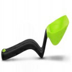 Dreamfarm Supoon-測定ライン付きのシリコンシットアップスクレーピングスプーン（緑） Dreamfarm Supoon - Silicone Sit Up Scraping Spoon with Measuring Lines (Green)