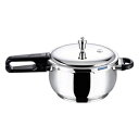 Vinod V-3.5L Splendid Plus Handiステンレス鋼圧力鍋、3.5リットル Vinod V-3.5L Splendid Plus Handi Stainless Steel Pressure Cooker, 3.5-Liter