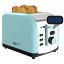 2饤ȥȡޡդ󥹥ȡ󥹥ƥ쥹ȡ磻ɥåȡ/ƲǮ/ǽΥ󥻥롢곰ǽʥȥ쥤 2 Slice Retro Toasters, Keenstone Stainless Steel Toaster with Timer, Wide Slot