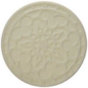 N[[VR4t`R[X^[ZbgAzCg Le Creuset Silicone Set of 4 French Coasters, White