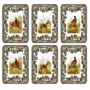 X|[hEbhhR[X^[A6Zbg Pimpernel Spode Woodland Coasters, Set of 6