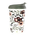 Steel MillCofMT[}R[q[/eB[}OA16IXgxJbvAt[^u[AEbhht[ STEEL MILL AND CO. Steel Mill & Co Insulated Thermal Coffee/Tea Mug, 16oz Travel Cup, Floral Tumbler, Woodland Flor