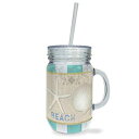 ӂXg[tP[vVAV[VFgxJbv Cape Shore Sea Shell Travel Cup with Lid Straw