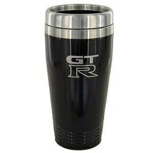 Au-Tomotive Gold、INC。日産GT-R GTR用トラベルマグ（ブラック） Au-Tomotive Gold, INC. Travel Mug for Nissan GT-R GTR (Black)