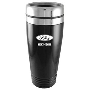 Au-Tomotive GoldInc。フォードエッジブラック用ステンレス鋼真空トラベルマグ-TM150.EDG.BLK.FBA Au-Tomotive Gold Inc. Stainless Steel Vacuum Travel Mug for Ford Edge Black - TM150.EDG.BLK.FBA