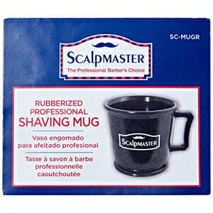 SCALPMASTER理髪店グルーミングシェービングブラックマグSB-SC-MUGR Burmax SCALPMASTER Barber Grooming Shaving Black Mug SB-SC-MUGR