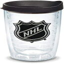 Tervis 1136062 NHL NHLS^u[AGuƃubNbh16IXANA Tervis 1136062 NHL NHL Logo Tumbler with Emblem and Black Lid 16oz, Clear